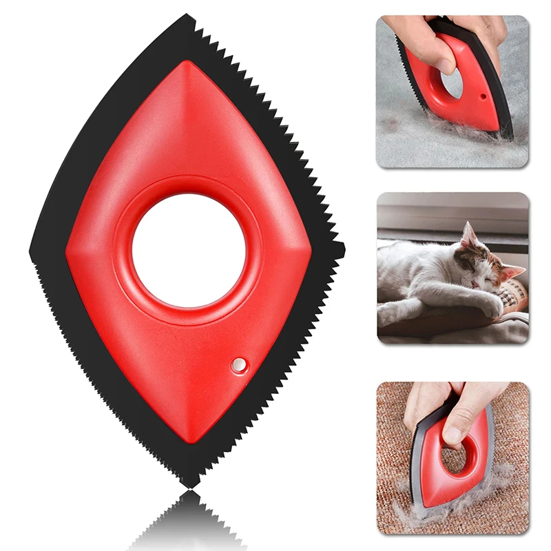 4 Modes Pet Hair Remover Comb  - Seat Cleaner Fabric ulasan dan harga