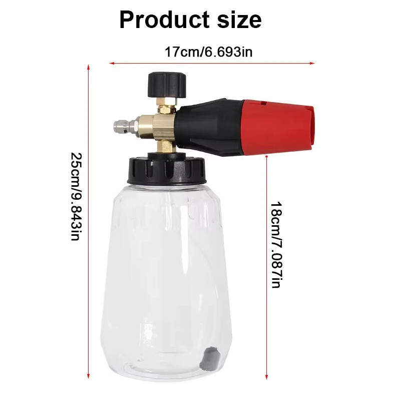 High Pressure PA Foam Cannon   - Pressure Washer Foam Gun ulasan dan harga