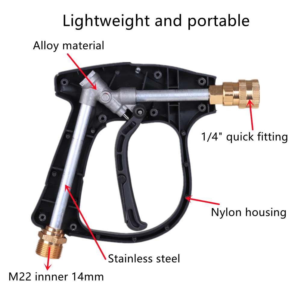 High Pressure Washer Gun+Snow  - Pressure Washer Foam Gun ulasan dan harga