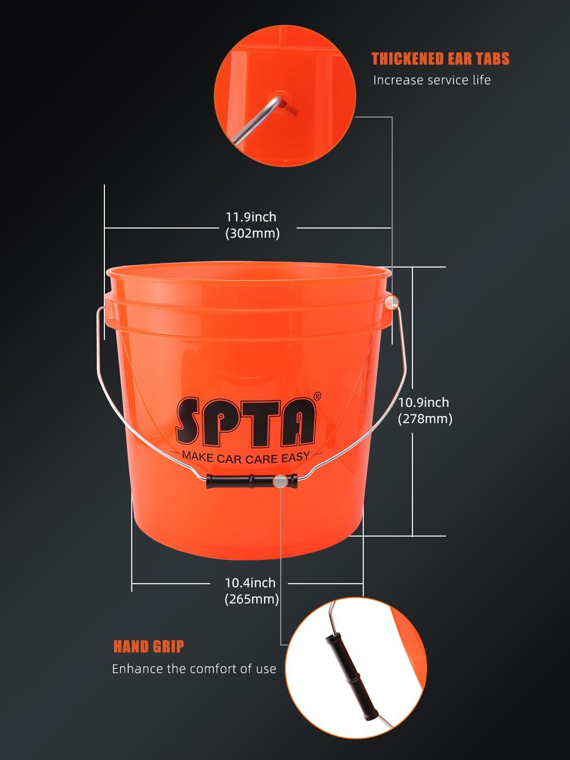 SPTA 31Pcs Car Wash 15L Bucket - Detailing Brush Set ulasan dan harga