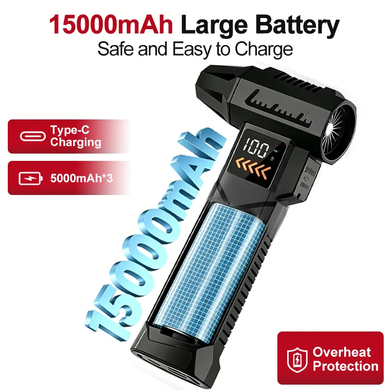 Super Powerful 2800000RPM Elec - Dryer Car Blower ulasan dan harga