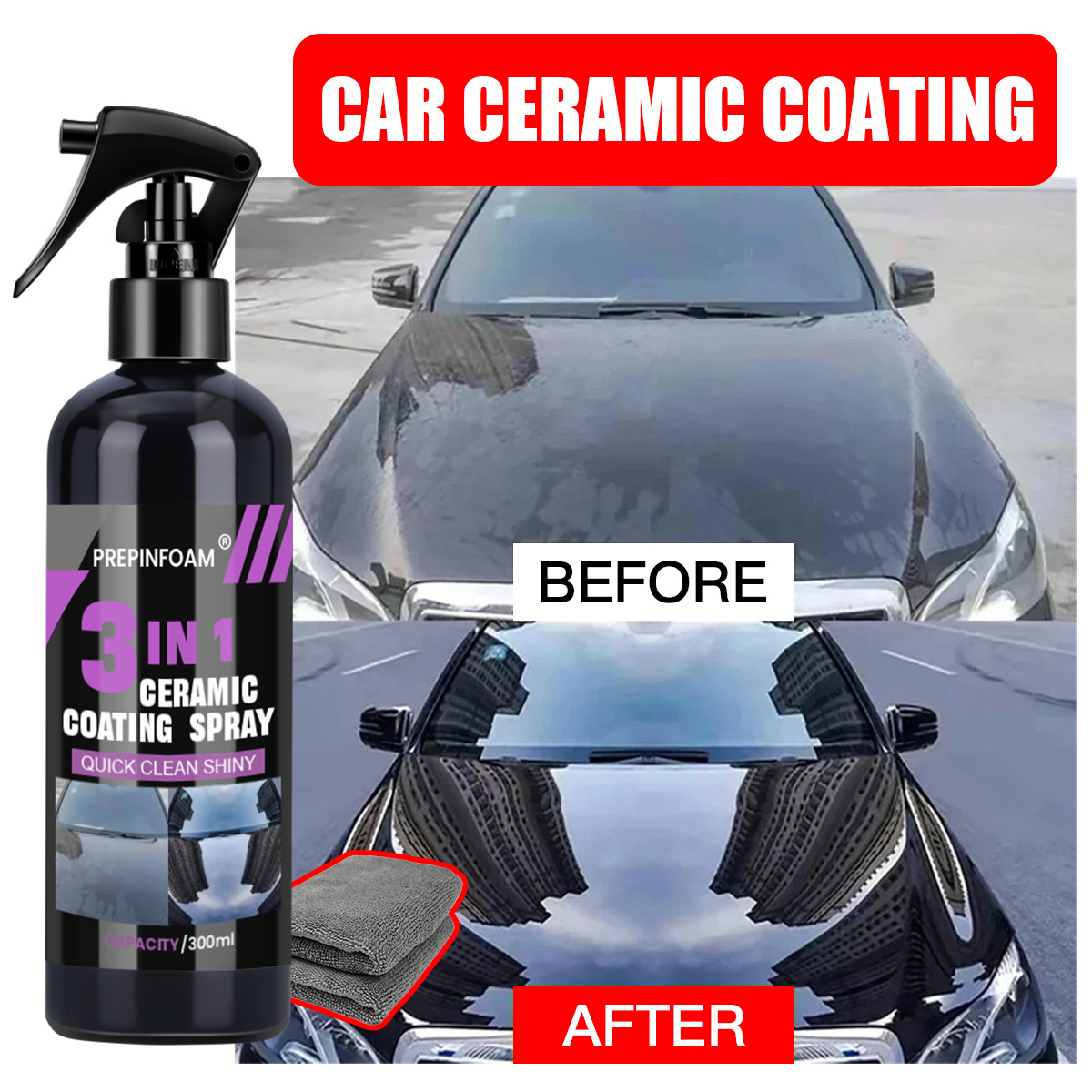 Quickly Cleaning Remove Stains - Car Wax Ceramic Coating ulasan dan harga
